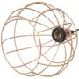 Imagem de Pendente Aramado Globo Luminária Lustre Luxo Teto Retrô Vintage Cobre Rose Gold Industrial