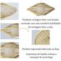 Imagem de Pendente Bamboo Artesanal Fibra Natural Oriental E27 Restaurante Nat07
