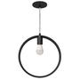 Imagem de Pendente Bivolt Redondo 150x35cm Round Woods