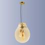 Imagem de Pendente Caju Vidro 48cm Bella Iluminação + 3 lâmpadas T30 110V St1882