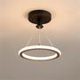 Imagem de Pendente Circular Minimalista, LED 19w, Teto, Preto, LexLight