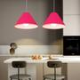 Imagem de Pendente Cone Pink MJ-4078 Para Mesa de Jantar e Estar