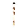 Imagem de Pendente Corda 1,5M 1 Bocal E27X1 - Nlux