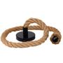Imagem de Pendente Corda Com Canopla Preta 1,50m 1XE27 Cinderella