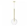 Imagem de Pendente Dourado Brilho com Globo Clear  - OLD ARTISAN