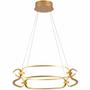 Imagem de Pendente ed 60x12cm 80w 3k bivolt metal dourado sindora