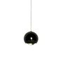 Imagem de Pendente Globo Preto Led 7W 3000K Bivolt 12cm DS9770 Delis