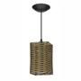 Imagem de Pendente Junco Quadrado 200x130x130 Skylux JC012