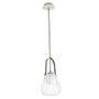 Imagem de Pendente lamp dourado e branco (d)18cm (a)22cm 1xg9 40w - ml002w