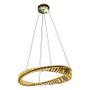 Imagem de Pendente Led Espiral 30w 3000k Dourado com Transparente Bivolt Eletrorastro