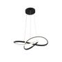 Imagem de Pendente LED Fita Preto 3000K 50W - Usina Imports