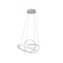 Imagem de Pendente Led Metal Silicone Branco 58w Yamamura