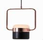 Imagem de Pendente Led Preto Fosco e Rose Gold 3000K Bivolt