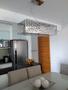 Imagem de Pendente Lustre Apolo Inox Retangular Cristal Led 80 X 30 Cm
