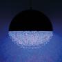 Imagem de Pendente Lustre Atlas De Cristal Com Led Rgb