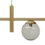 Imagem de Pendente Lustre Luminalux Zurique Haven 3 Globos 150mm