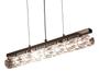 Imagem de Pendente Lustre Réia De Cristal Para Led 45 X 11 Cm