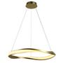 Imagem de Pendente mobius dourado (d)60cm (a)3cm 1xled 24w 3000k 1920lm