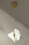 Imagem de Pendente Moderno LED Concha 3 em 1 Bivolt Cor Dourado