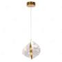 Imagem de Pendente Moderno LED Concha 3 em 1 Bivolt Cor Dourado