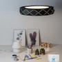 Imagem de Pendente Otto 50cm LED 30W branco Quente Zr091 Preto Starlux ST2371