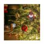 Imagem de Pendente Para Árvore De Natal Kit 6 Tambor Enfeite Colorido