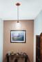 Imagem de Pendente  preto com Barril grande fosca Art Pop