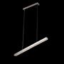 Imagem de Pendente Retangular de Cristal 78cm Led 23W 3000k Bivolt