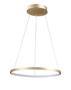 Imagem de Pendente Rings Anel em Metal Dourado 40CM LED 20W Bivolt 3000K Branco quente QPD1300-DO - QUALITY