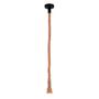 Imagem de Pendente Rustico Corda 180cm 1xE27  REF 2056 - Simples - IP20 -