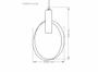 Imagem de Pendente Taschibra Uni 606  Base E27