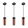 Imagem de Pendente Vertical Toquio Madeira Maciça LED 18W 2000LM Bivolt - Design Moderno