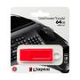 Imagem de Pendrive Kingston Exodia 64GB / USB 3.0 - Vermelho (KC-U2G64-7GR)