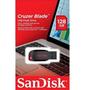 Imagem de Pendrive SanDisk Cruzer Blade 128GB 2.0 preto e vermelho