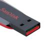 Imagem de Pendrive SanDisk Cruzer Blade 64GB 2.0 preto e vermelho