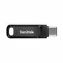 Imagem de Pendrive Sandisk Dual Drive Go 128 GB - Preto