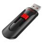 Imagem de Pendrive Sandisk Z600 Ultra Cruzer Glide 128 GB - Preto / Vermelho