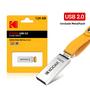 Imagem de Pendrive USB Kodak Metal - 32GB, 64GB e 128GB - K122