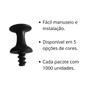 Imagem de Pendurador Porta Chave de Plástico para quadros molduras decoração 5 cores disponíveis 1000 unidades