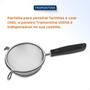 Imagem de Peneira 9 cm Utilita Preto Lâmina de Aço Inox e Cabo de Polipropileno 25680101 Tramontina