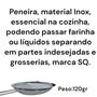 Imagem de Peneira em inox 22cm peneira de suco peneirar coar