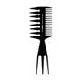 Imagem de Pente Barber Pro Modelador Ref 2386 Vertix