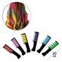 Imagem de Pente GIZ Para Cabelo 6 Pçs Colors   - 50008