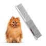 Pente Pet Grande Para Cachorro Metal Profissional Chalesco Imagem de Pente Pet Grande Para Cachorro Metal Profissional Chalesco