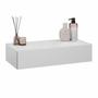 Penteadeira Suspensa 60cm 1 Gaveta Carina Z34 Branco - Mpozenato Imagem de Penteadeira Suspensa 60cm 1 Gaveta Carina Z34 Branco - Mpozenato