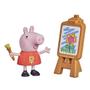 Imagem de Peppa Pig Amigos Divertidos Peppa Artista Hasbro Rosa