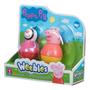 Imagem de Peppa Pig - Pack Com 2 Weebles De 8cm - Peppa E Zoe