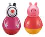 Imagem de Peppa Pig - Pack Com 2 Weebles De 8cm - Peppa E Zoe