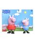 Imagem de Peppa Pig Peppa e George Miniaturas Hasbro