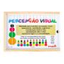 Imagem de Percepção Visual Brinquedo Educativo Madeira